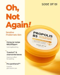 Propolis B5 Glow Barrier Calming Mask