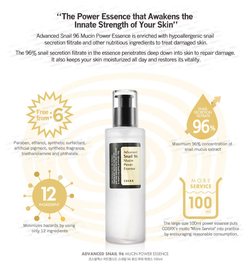 Advanced Snail 96 Mucin Power Essence