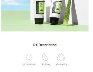 Cosrx – Aloe Soothing Sun Cream