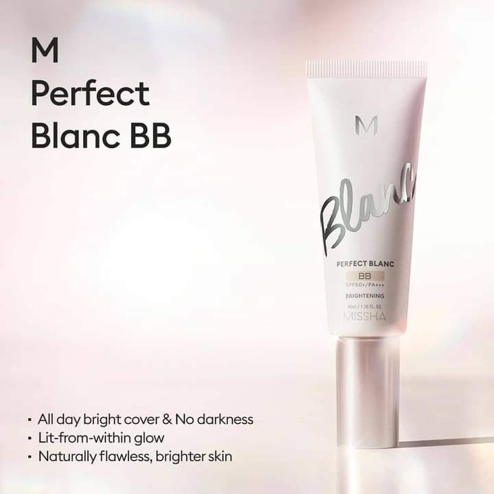 [MISSHA] Perfect blanc BB SPF50+ PA+++ – rozjasňujúci BB krém